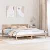Lova Lovos rėmas Ruda 180 x 200 cm Pušies medienos masyvas