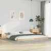 Lova Lovos rėmas Ruda 200 x 210 cm Kietos pušies mediena