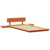 Lova Lovos rėmas Ruda 90 x 200 cm Medis