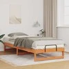 Lova Lovos rėmas Ruda 90 x 220 cm Kietos pušies mediena