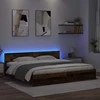 Lova Lovos rėmas Senovinis medis 200 x 200 cm Apdirbta mediena