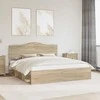 Lova Lovos rėmas Sonoma 180 x 200 cm Kietos pušies mediena