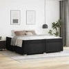 Lova Lovos rėmas su čiužiniu Juoda 200 x 200 cm audinys