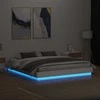 Lova Lovos rėmas su LED lemputėmis, baltos spalvos, 200x200cm
