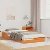 Lova Lovos rėmas Vaško ruda 90 x 210 cm Kietos pušies mediena