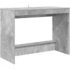 Lova Lovos stalas Betono pilka Apdirbta mediena 100 x 45 x 75 cm