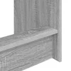 Lova Lovos stalas Pilka Sonoma Apdirbta mediena 100 x 45 x 75 cm