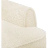 Sofa Minkštas kampas su mygtukų apmušalais Kreminė 117 x 67 x 77 cm