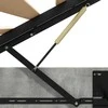 Lova Otomano lovos rėmas Betono Pilka 90 x 200 cm Dirbtinė mediena
