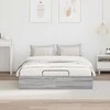 Lova Otomano lovos rėmas su saugykla Pilka Sonoma 203 x 140 x 25 cm