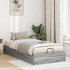 Lova Otomano lovos rėmas su saugykla Pilka Sonoma 203 x 90 x 25 cm