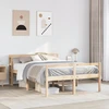 Lova senjorams su galvūgaliu, 140x190 cm, medienos masyvas