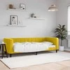 Lova Sofa, geltonos spalvos, 80x200cm, aksomas