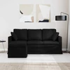 Sofa Juoda 178 x 134 x 80 cm Aksomas