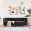 Sofa Juoda 194 x 74,5 x 70,5 cm Aksomas