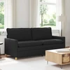 Sofa Juoda 196 x 81 x 87,5 cm Audinys