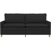 Sofa Juoda 196 x 81 x 87,5 cm Audinys