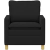 Sofa Juoda 76 x 81 x 87,5 cm Audinys