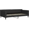 Lova Sofa, juodos spalvos, 100x200cm, audinys