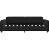 Lova Sofa, juodos spalvos, 90x190cm, aksomas