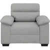 Sofa-kėdė, debesų pilka, 100x81x84 cm, audinys
