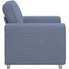 Sofa-kėdė, mėlyna, 100x77x82 cm, velvetas, audinys
