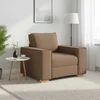 Sofa-kėdė, ruda, 100x78x84 cm, audinys