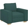 Sofa-kėdė, tamsiai žalia, 100x78x84 cm, audinys