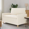 Sofa Kreminė 126 x 81 x 87,5 cm Audinys