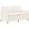 Sofa Kreminė 156 x 81 x 87,5 cm Audinys