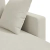 Sofa Kreminė 178 x 134 x 80 cm Aksomas