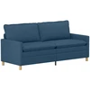 Sofa Mėlyna 196 x 81 x 87,5 cm Audinys
