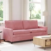 Sofa Rožinė 196 x 81 x 87,5 cm Aksomas