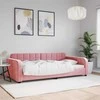 Lova Sofa, rožinės spalvos, 100x200cm, aksomas