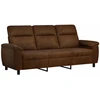 Sofa Ruda 214 x 90 x 95 cm Dirbtinė suedė oda