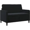 Sofa su saugojimo vieta Juoda 122 x 78 x 87 cm Poliesteris