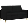 Sofa su saugojimo vieta Juoda 152 x 78 x 87 cm Poliesteris
