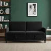 Sofa su saugojimo vieta Juoda 172 x 78 x 87 cm Poliesteris
