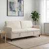 Sofa su saugojimo vieta Kreminė 192 x 78 x 87 cm Poliesteris