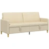 Sofa su saugojimo vieta Kreminė 192 x 78 x 87 cm Poliesteris