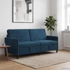 Sofa su saugojimo vieta Mėlyna 192 x 78 x 87 cm Poliesteris