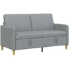Sofa su saugojimo vieta Šviesiai pilka 152 x 78 x 87 cm