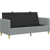 Sofa su saugojimo vieta Šviesiai pilka 172 x 78 x 87 cm