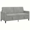 Sofa su saugojimo vieta Šviesiai pilka 172 x 78 x 87 cm