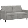 Sofa su saugojimo vieta Šviesiai pilka 152 x 78 x 87 cm