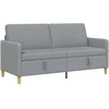 Sofa su saugojimo vieta Šviesiai pilka 172 x 78 x 87 cm
