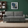 Sofa su saugojimo vieta Tamsiai pilka 172 x 78 x 87 cm