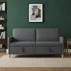 Sofa su saugojimo vieta Tamsiai pilka 172 x 78 x 87 cm