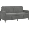 Sofa su saugojimo vieta Tamsiai pilka 172 x 78 x 87 cm