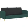 Sofa su saugojimo vieta Tamsiai žalia 192 x 78 x 87 cm